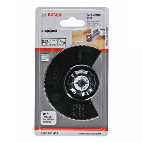 BIM segmentový pilový kotouč ACZ 100 BB Wood and Metal BOSCH 2608661633