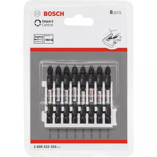 Sada šroubovacích bitů Impact Control, 8 ks BOSCH 2608522333