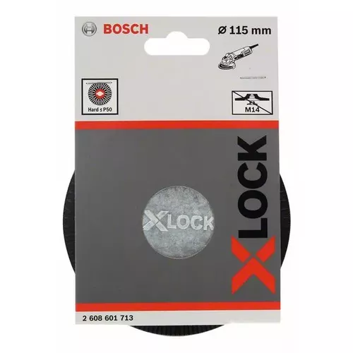 Opěrný talíř systému X-LOCK, 115 mm, hrubý BOSCH 2608601713