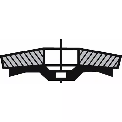 Lamelové brusné kotouče Best for Metal systému X-LOCK, šikmá verze, fíbrová deska, Ø 125 mm, G 60, X571, 1 kus  BOSCH 2608619202