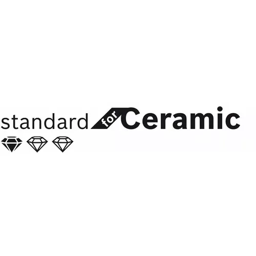 Diamantový řezný kotouč Standard for Ceramic systému X-LOCK, 125×22,23×1,6×7 BOSCH 2608615138