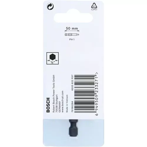 Nástavec Impact Control PH1 Power Bit, 1 ks BOSCH 2608522480