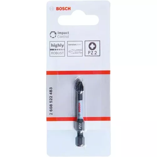 Nástavec Impact Control PZ2 Power Bit, 1 ks BOSCH 2608522483