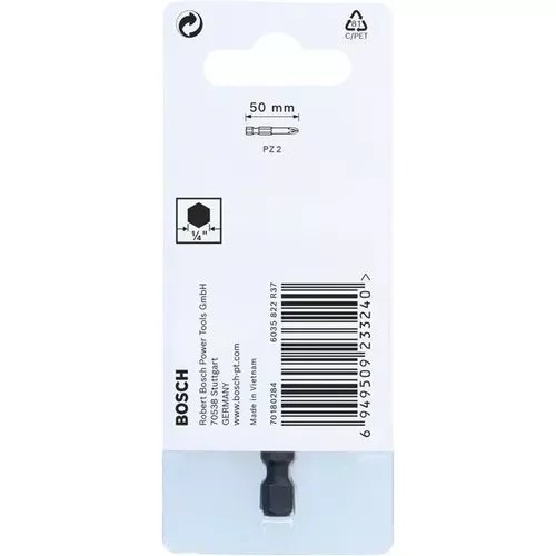 Nástavec Impact Control PZ2 Power Bit, 1 ks BOSCH 2608522483