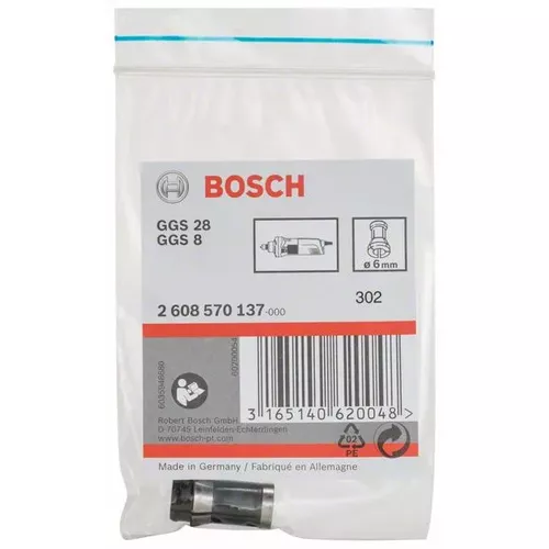 Kleštinové upínací pouzdro bez upínací matice BOSCH 2608570137