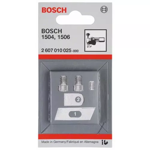Sady nožů vhodných na plech pro univerzální nůžky GSC 2.8, plech, 5 kusů  BOSCH 2607010025
