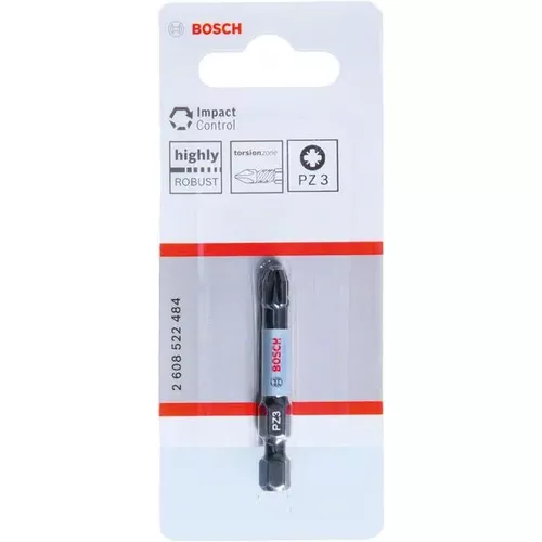 Nástavec Impact Control PZ3 Power Bit, 1 ks BOSCH 2608522484