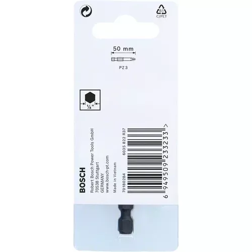 Nástavec Impact Control PZ3 Power Bit, 1 ks BOSCH 2608522484