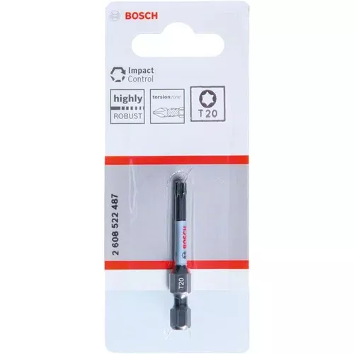 Nástavec Impact Control T20 Power Bit, 1 ks BOSCH 2608522487