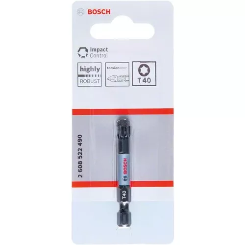 Nástavec Impact Control T40 Power Bit, 1 ks BOSCH 2608522490