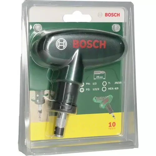  10dílná sada šroubovacích bitů „Pocket“ BOSCH 2607019510