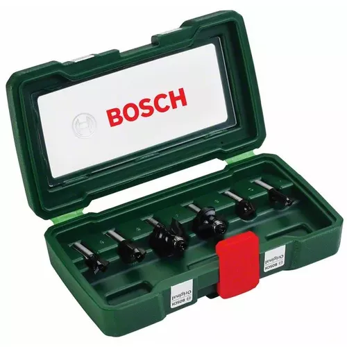  6dílná sada fréz TC (8mm stopka) BOSCH 2607019463