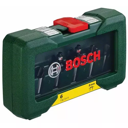  6dílná sada fréz TC (8mm stopka) BOSCH 2607019463