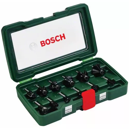  12dílná sada fréz TC (8mm stopka) BOSCH 2607019466