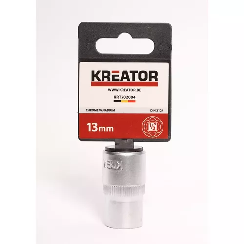 1/2" Nástrčná hlavice (ořech) 13mm Kreator KRT502004