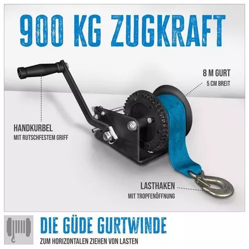 PÁSOVÝ NAVIJÁK GGHW 900/8 Güde 38355