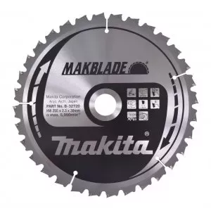 Makita B-32720 kotouč pilový dřevo MAKBLADE 255x2.3x30mm 32Z = old B-08925