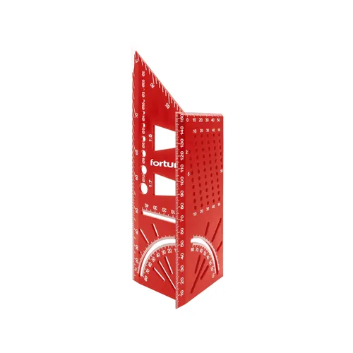 Úhelník truhlářský 3d víceúčelový, 215x72x63mm FORTUM 4784104