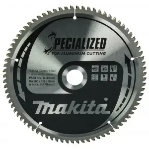 Makita B-33386 kotouč pilový hliník SPECIALIZED 260x2.8x30mm 80Z = old B-09715