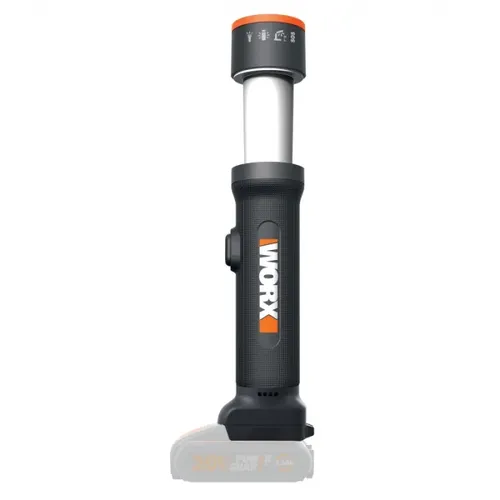 Worx orange WX027.9 - Aku LED svítilna 20V - bez akumulátoru - Powershare