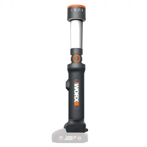 Worx orange WX027.9 - Aku LED svítilna 20V - bez akumulátoru - Powershare