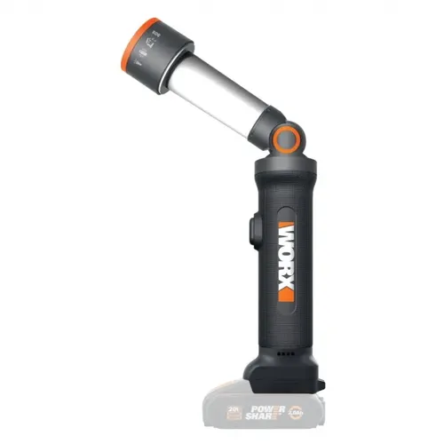 Worx orange WX027.9 - Aku LED svítilna 20V - bez akumulátoru - Powershare