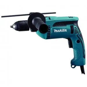 Makita HP1641K Příklepová vrtačka s kufrem,rychlosklíčidlo 1,5-13mm,680W