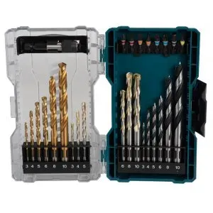 Makita E-07032 sada bitů a vrtáků 27 ks v plastové krabičce