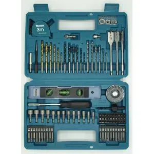 Makita E-10730 sada bitů a vrtáků 102 ks v plastovém kufru