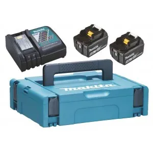 Makita 197624-2 sada Li-ion LXT 18V 2ksBL1850B+1ks nabíječka DC18RC+1ksMakpac