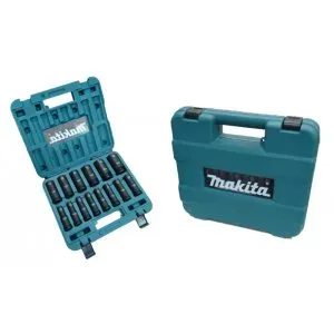 Makita E-16586 sada nástrčných klíčů prodloužených čtyřhran 1/2" IMPACT BLACK 14 ks v plastovém kufru