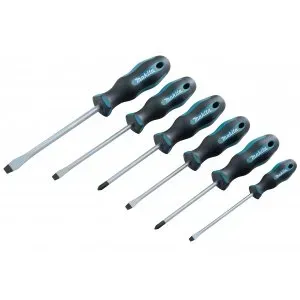 Makita E-10506 sada šroubováků 6 ks (4 ks SL+2 ks PH)