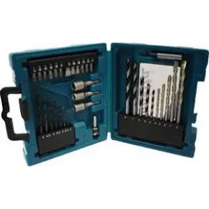 Makita D-36980 sada bitů a vrtáků 34 ks v plastovém kufru