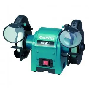 Makita GB602W Dvoukotoučová bruska s držákem,150mm,250W