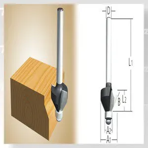 Makita D-09488 fréza na zkosené hrany 45st.