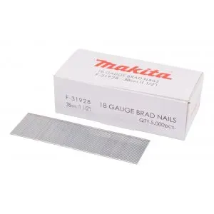 Makita F-31928 kolářské hřebíky 18GA 38mm 5000ks