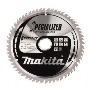 Makita E-08888 kotouč pilový dřevo Efficut 216x2x30mm 60Z = new E-08903
