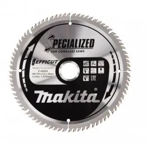 Makita E-08894 kotouč pilový dřevo Efficut 216x2x30mm 80Z = new E-08919
