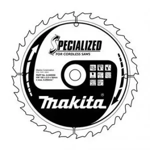 Makita B-09210 kotouč pilový dřevo SPECIALIZED 136x1.5x10mm 36Z pro aku pily = new B-32948