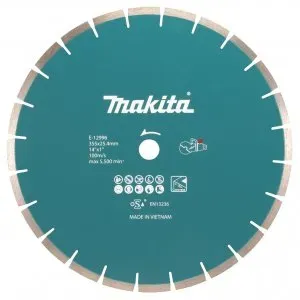Makita E-12996 kotouč řezný diamantový beton 355x2.8x25.4mm pro aku stroje=newE-23226