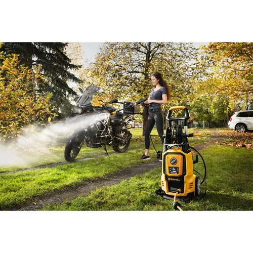 Riwall PRO REPW 180 RC SET elektrická tlaková myčka 180 barů s dálkovým ovládáním a příslušenstvím