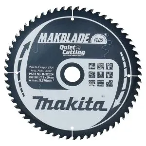 Makita B-32524 kotouč pilový dřevo MAKBLADEplus 260x2.3x30mm 60Z = old B-08698