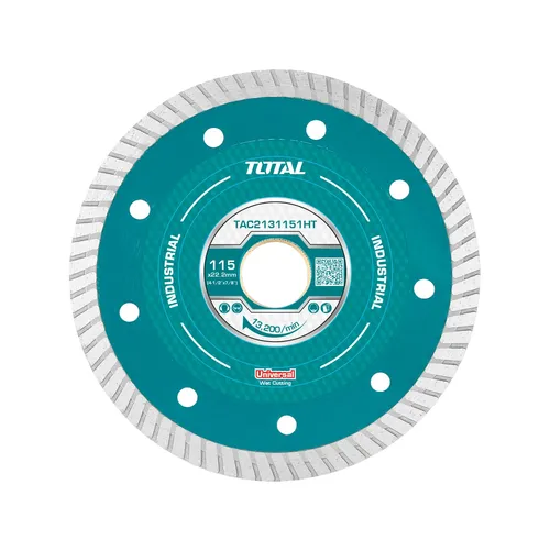 Kotouč diamanový řezný, ultra tenký, mokré řezání, industrial TOTAL TAC2131151HT