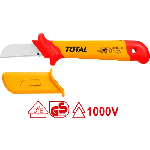 Elektrikářský nůž na kabely, industrial TOTAL THICK1801