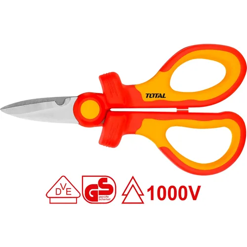 Elektrikářské nůžky, délka 160mm, industrial TOTAL THISS1601
