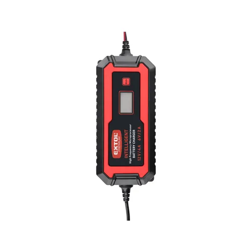 Autonabíječka 9stupňová, řízená mikroprocesorem, 12v/6v, 4a EXTOL PREMIUM 8897302