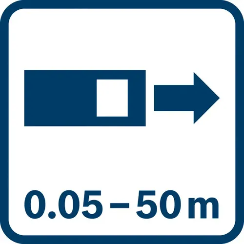 Laserový měřič vzdálenosti GLM 50 C BOSCH 0601072C00