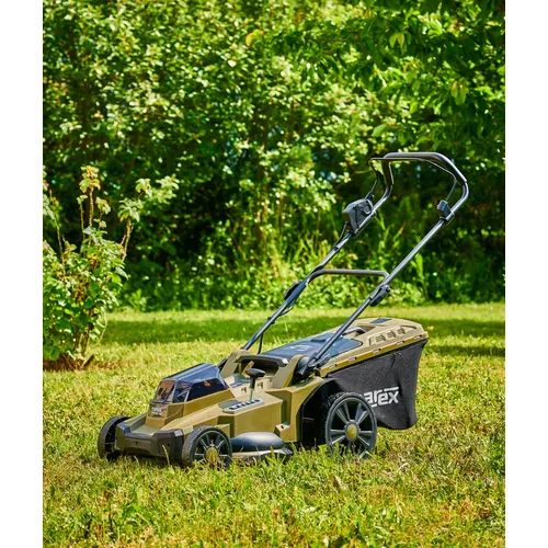 Akumulátorová sekačka na trávu CAMOUFLAGE NAREX CST 430