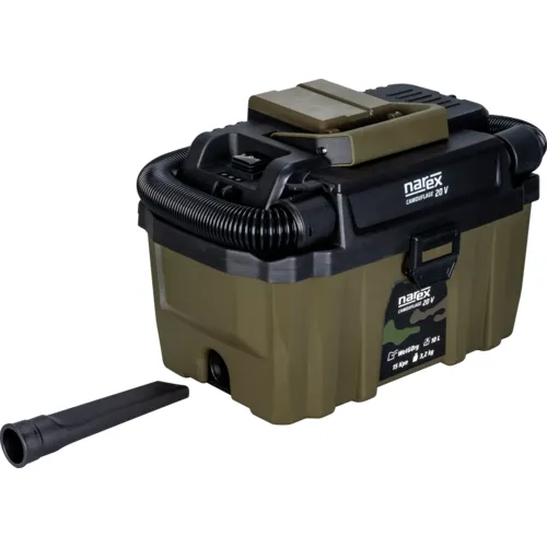 Akumulátorový vysavač 2v1 CAMOUFLAGE NAREX CVP 10‑2