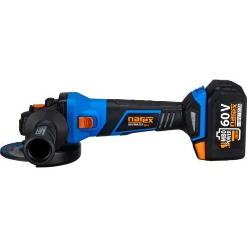 Akumulátorová úhlová bruska s výkonem 1 000 W NAREX ABU 125-610 B
